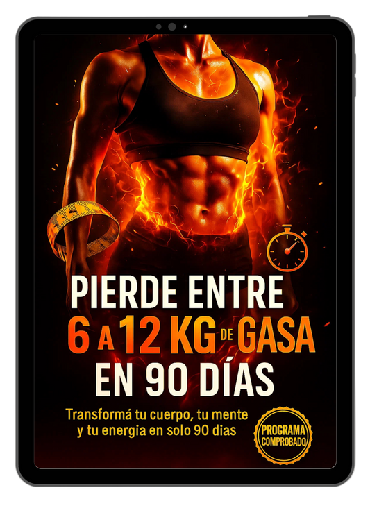 Desafío 90 Días: Quema de 6 a 12kg de Grasa